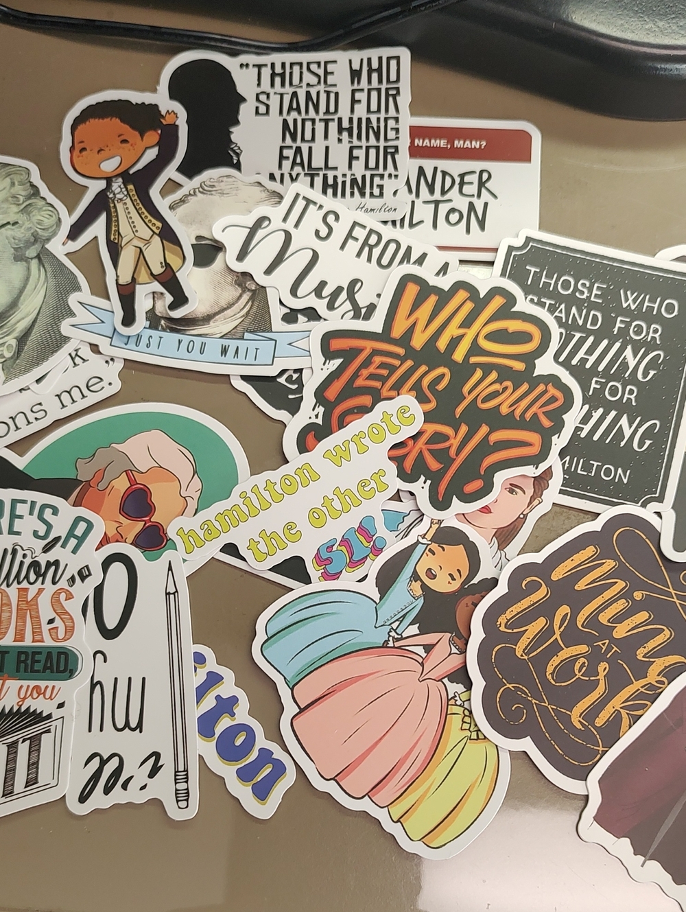 Hamilton Stickers Set - Picture 3 of 3